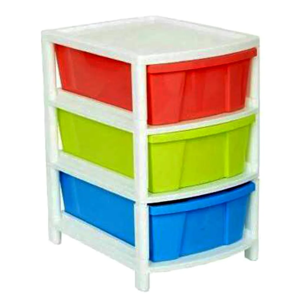 0767 Multipurpose Modular Drawer Organizer Storage Box - 3 Layers