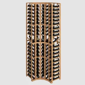 100-Bottle Curved-Corner – Elite Kit Rack 85″H x 28″W