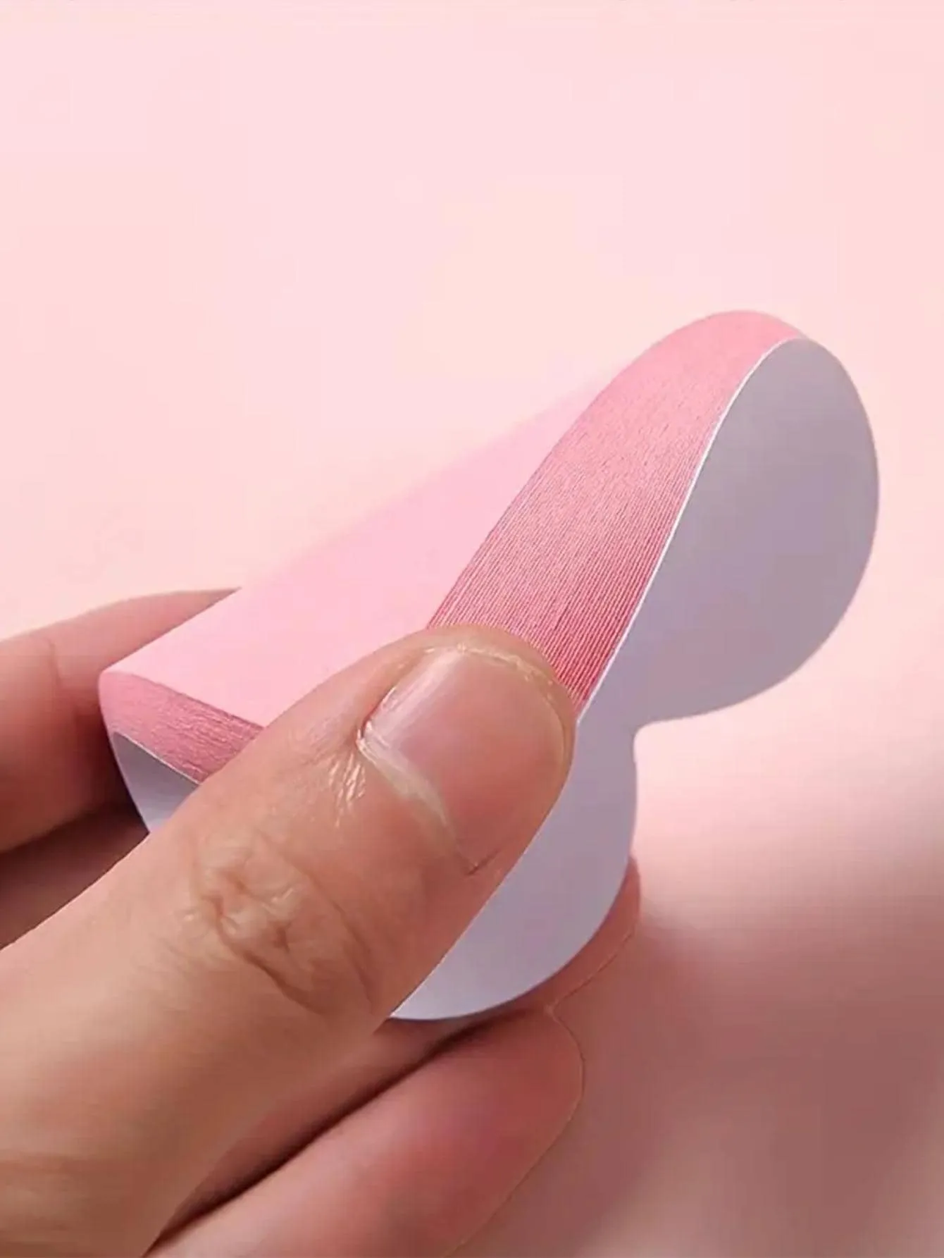 100pcs/Pack Heart-Shaped Sticky Notes Multi-Purpose Sticky Notes Writable Sticky Notes For Student Use, Office, Home Self-Adhesive