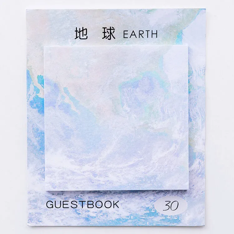 180 Sheet/6 Pads Planet Sticky Notes Self-Adhesive Notes Notepads Posted Writing