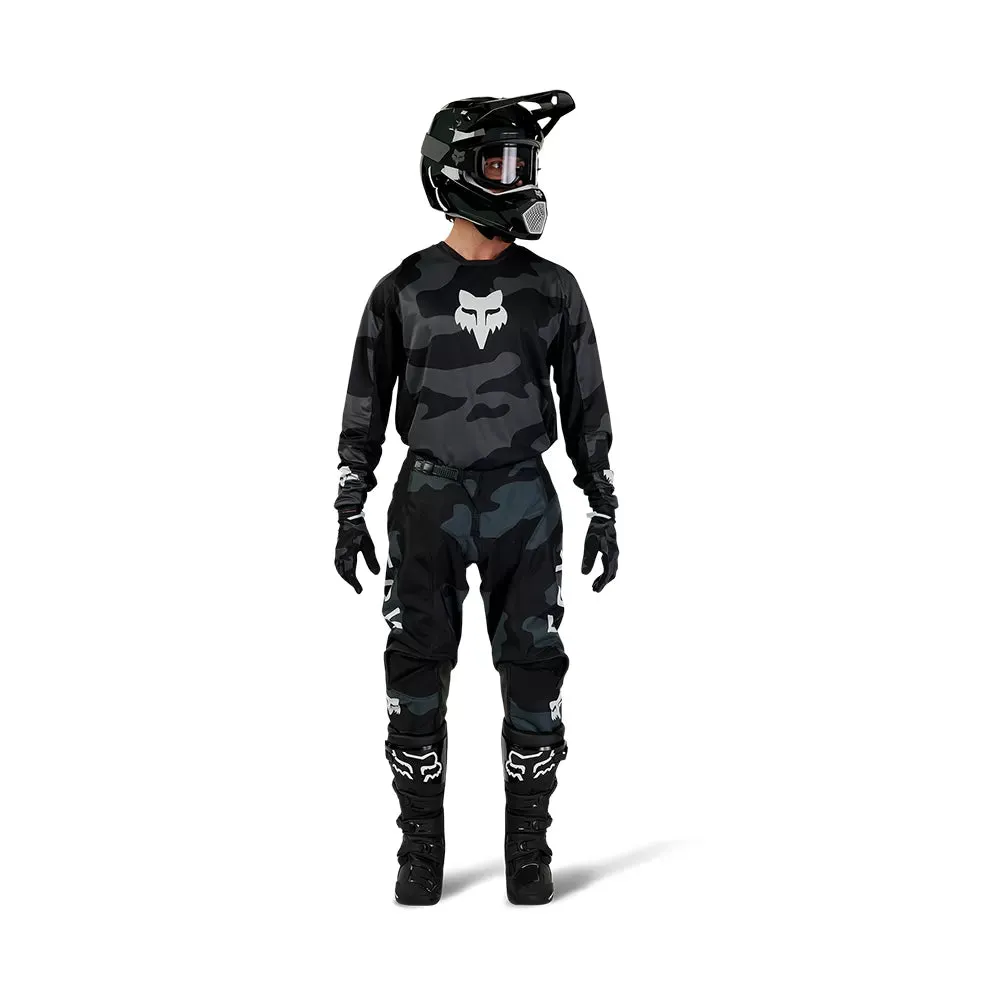 24 FOX 180 BNKR JERSEY [BLACK CAMO] S