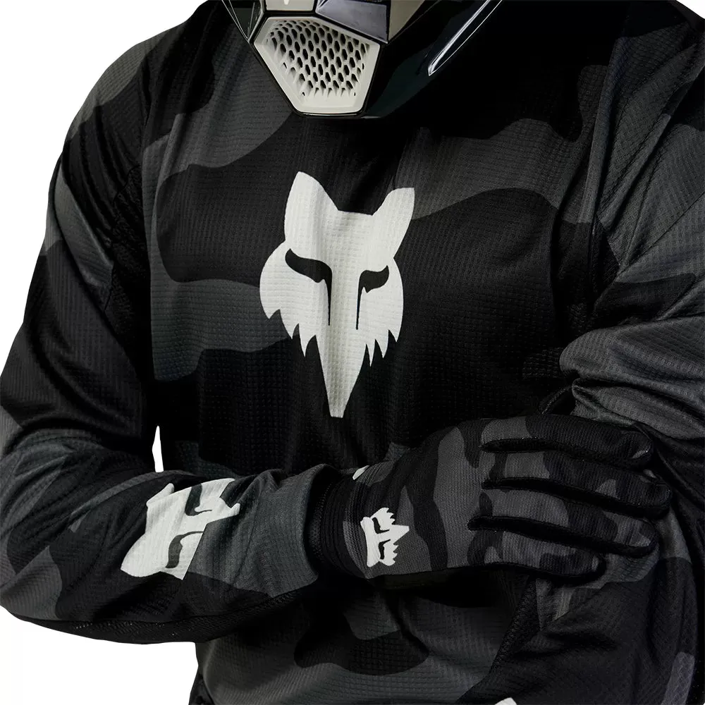 24 FOX 180 BNKR JERSEY [BLACK CAMO] S