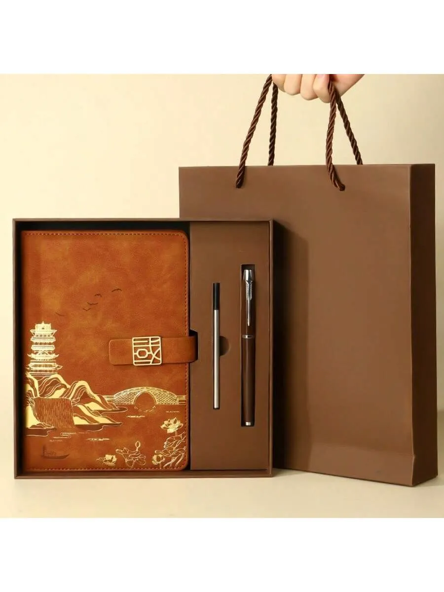 A5 Notebook Set Gift Box,  Notepad, Exquisite Business Notebook Gift Box