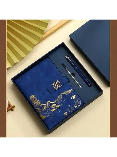 A5 Notebook Set Gift Box,  Notepad, Exquisite Business Notebook Gift Box