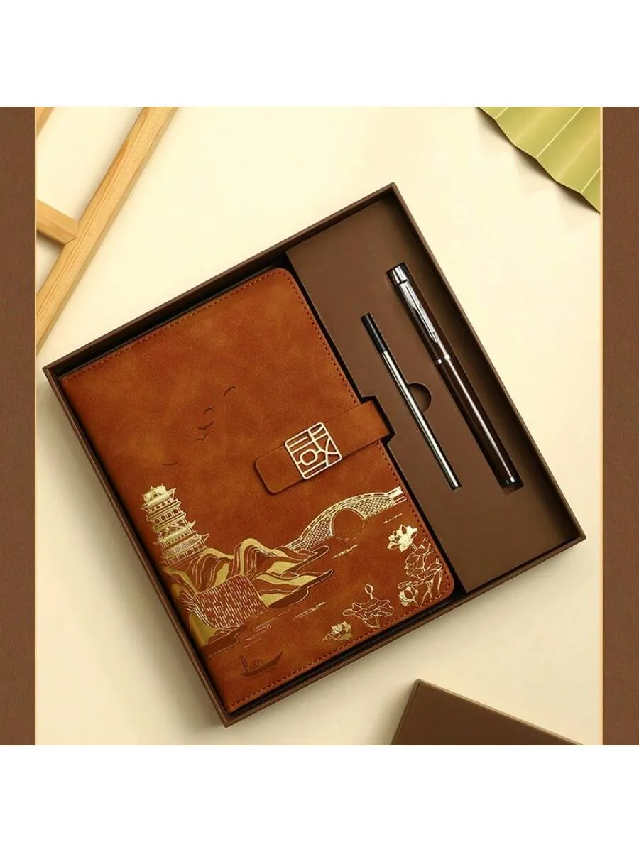 A5 Notebook Set Gift Box,  Notepad, Exquisite Business Notebook Gift Box
