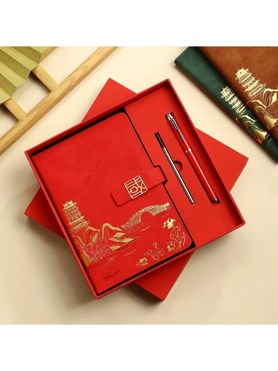 A5 Notebook Set Gift Box,  Notepad, Exquisite Business Notebook Gift Box