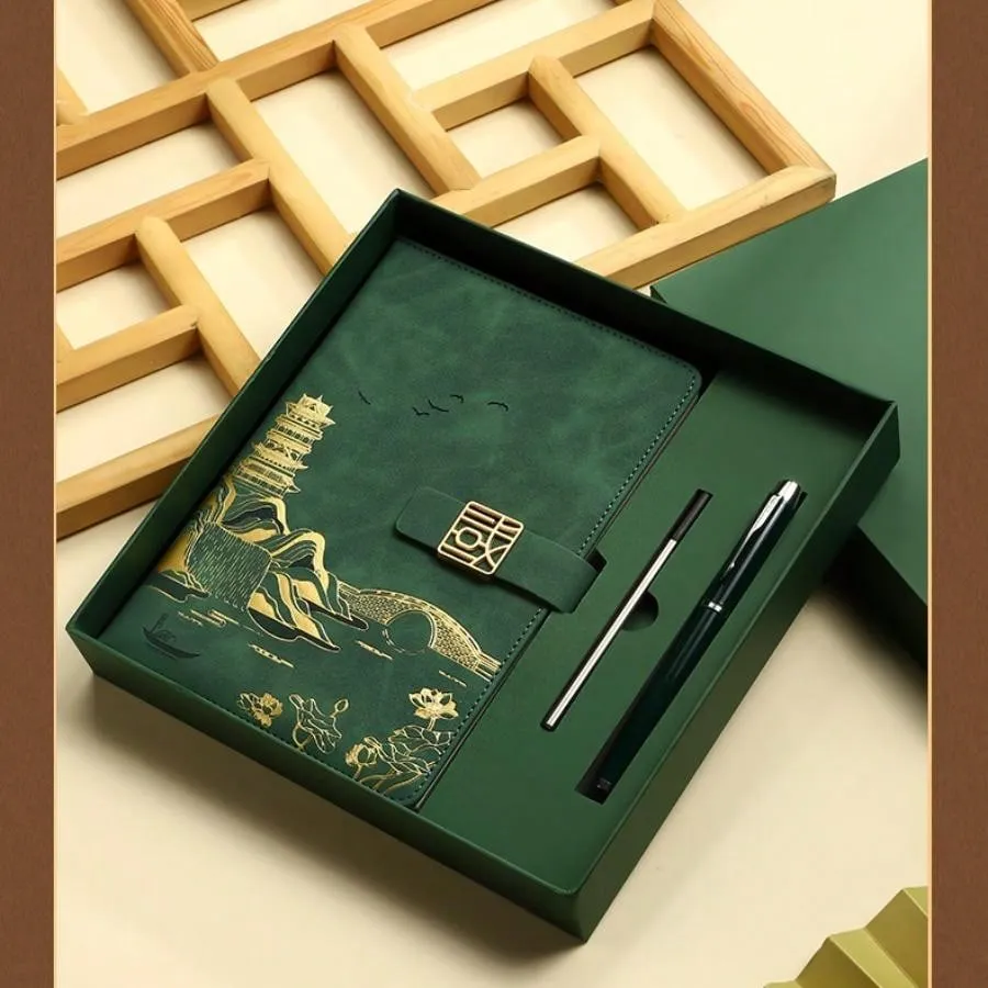 A5 Notebook Set Gift Box,  Notepad, Exquisite Business Notebook Gift Box
