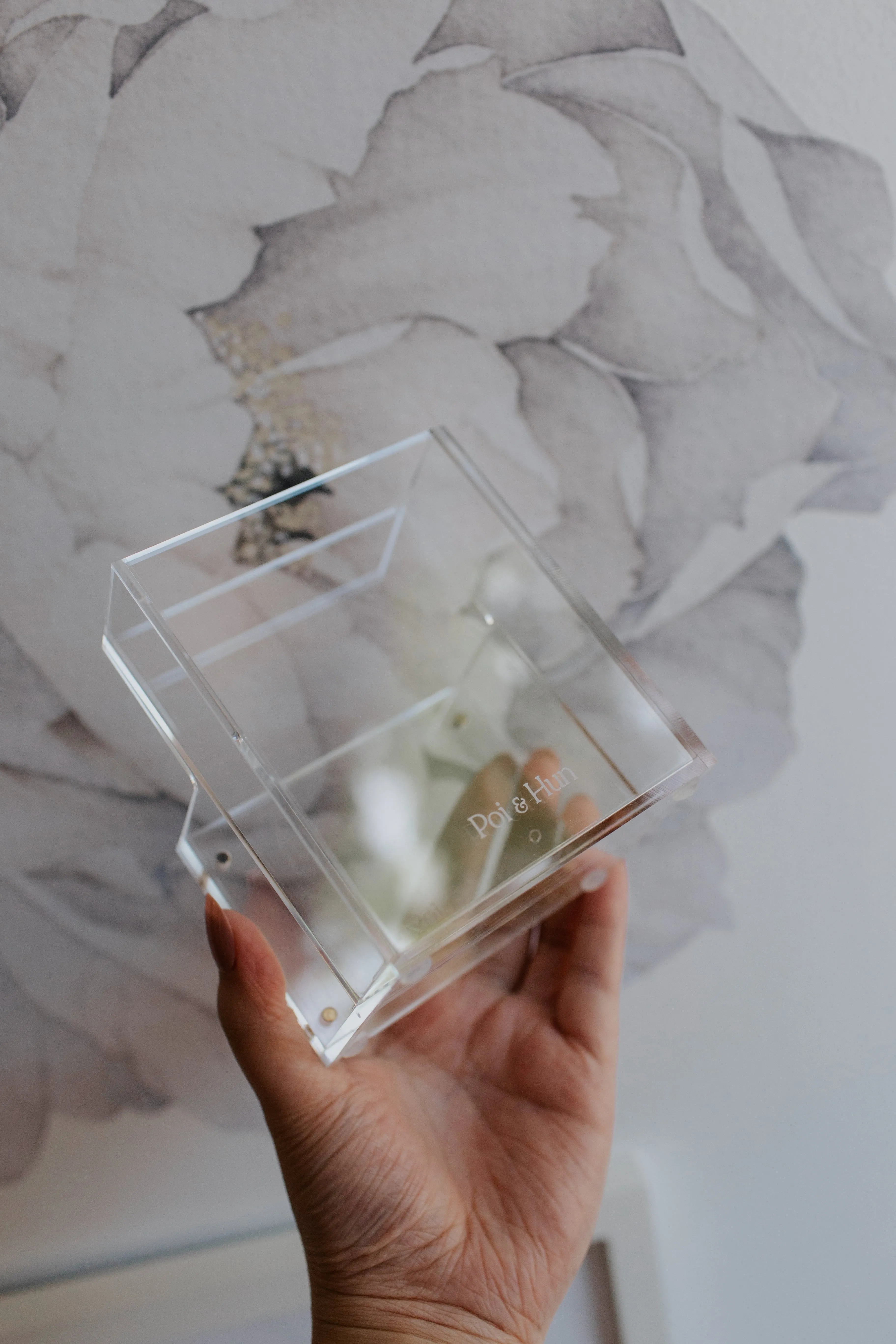 Acrylic Pen   Card Holder Organizer