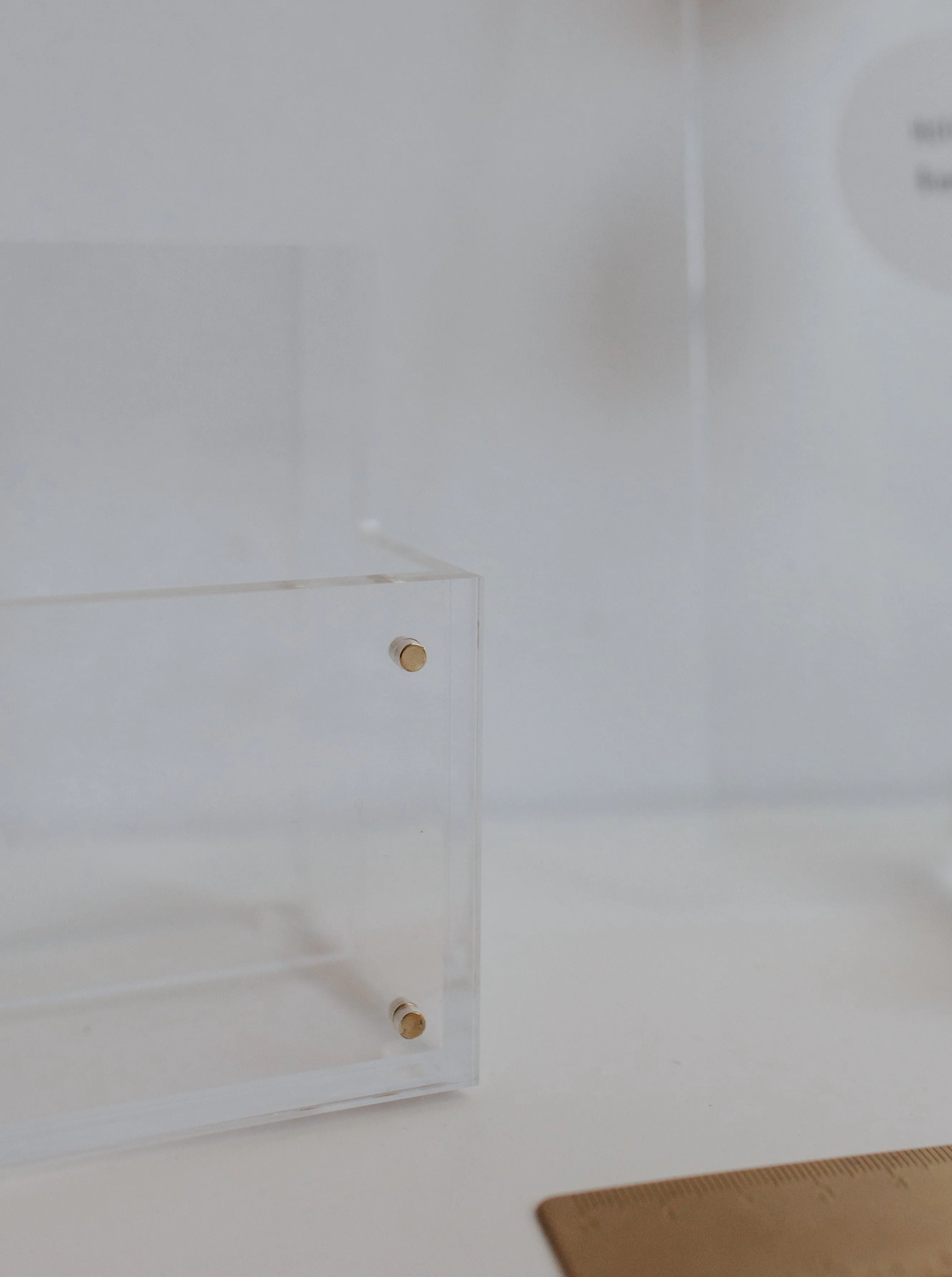 Acrylic Pen   Card Holder Organizer