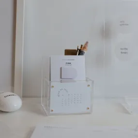 Acrylic Pen   Card Holder Organizer