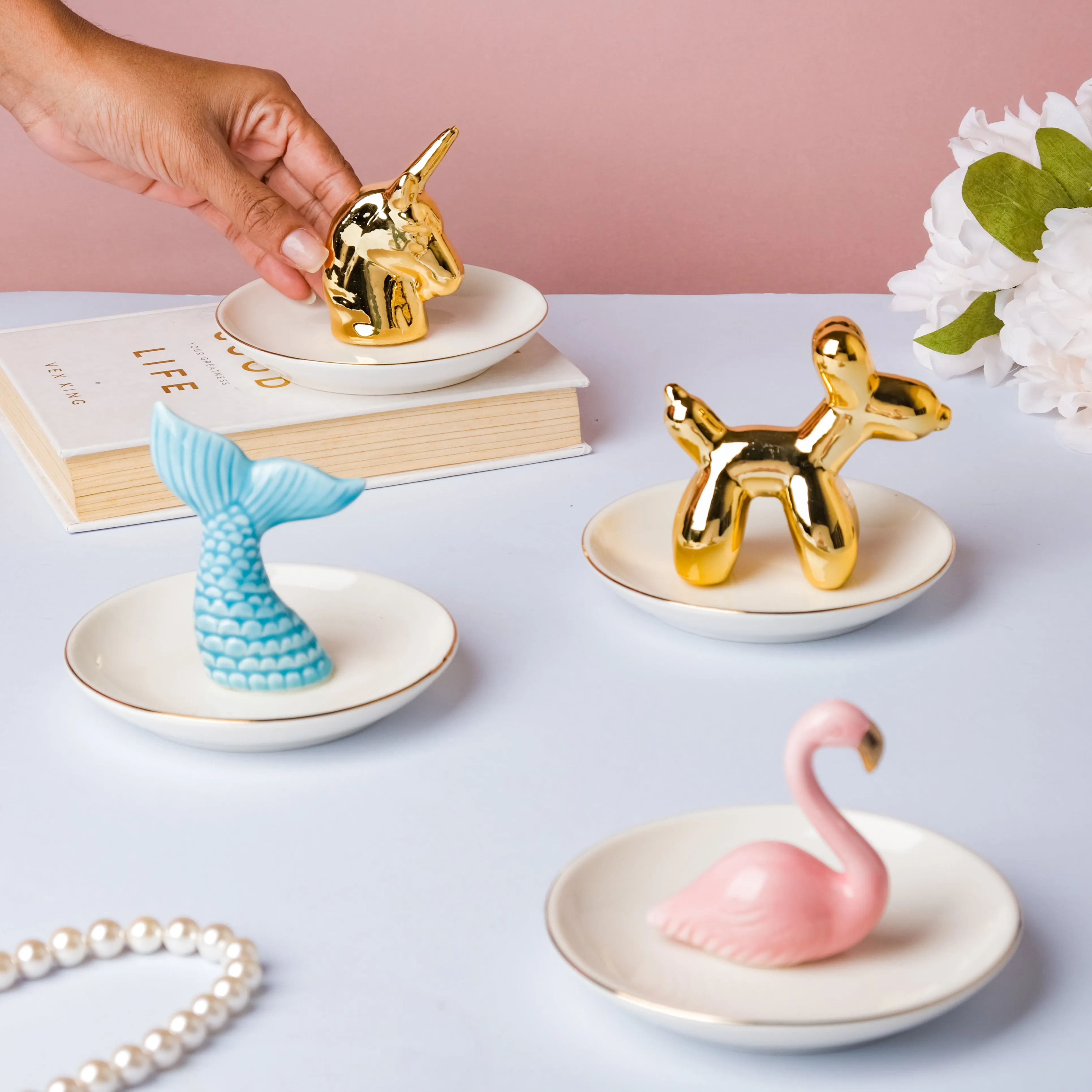 Animal Design Trinket Plate