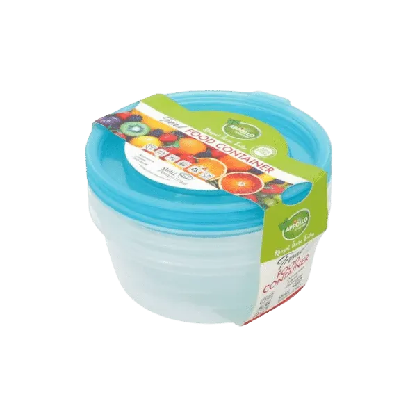 APPOLLO FRESH FOOD KEEPER 3PCS SET SMALL 390MLX3=1170ML