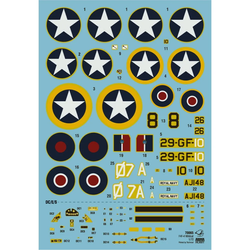 Arma Hobby 70065 1/72 F4F-4 Wildcat Operation Torch