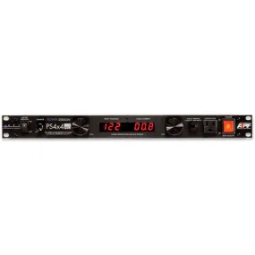 ART PS4X4 PRO USB Dual LED Metered Rackmount Power Station
