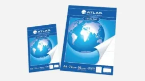 Atlas Legal Pad A5 70gsm 50 Sheets