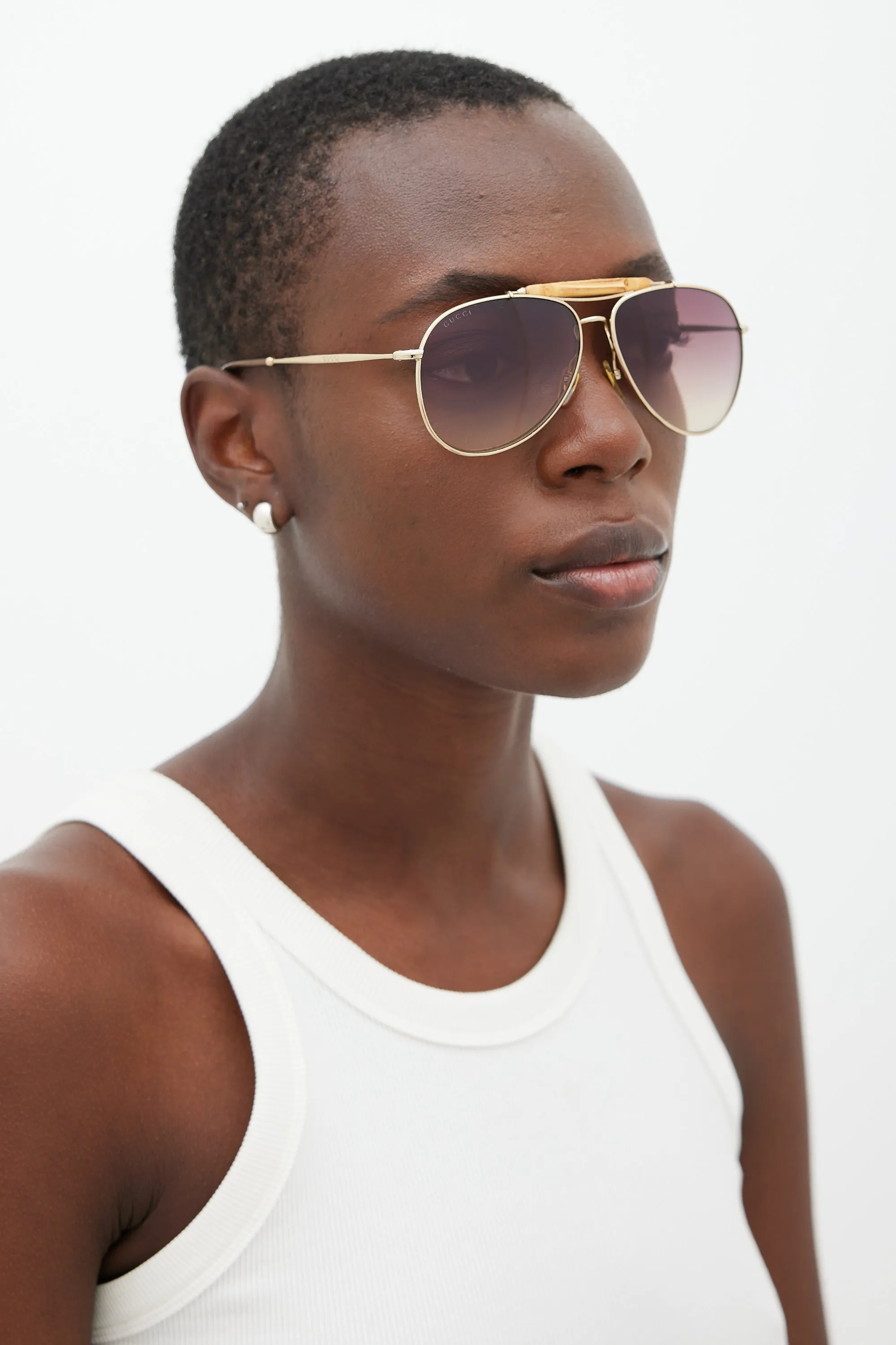Bamboo 2235S Aviator Sunglasses