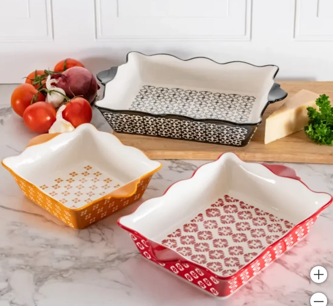 Baum Medley 3-Piece Oven-To-Table Bake & Serve Set