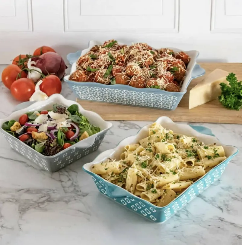 Baum Medley 3-Piece Oven-To-Table Bake & Serve Set