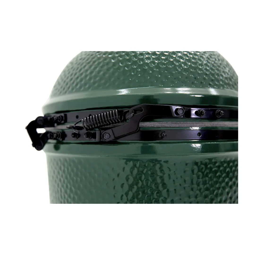 Big Green Egg XLarge Charcoal Grill in Modular Nest with Expansion & 3 Acacia Inserts Package