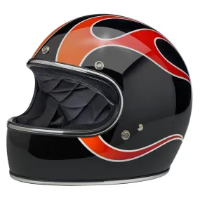 Biltwell Gringo ECE Dice Flames Helmet