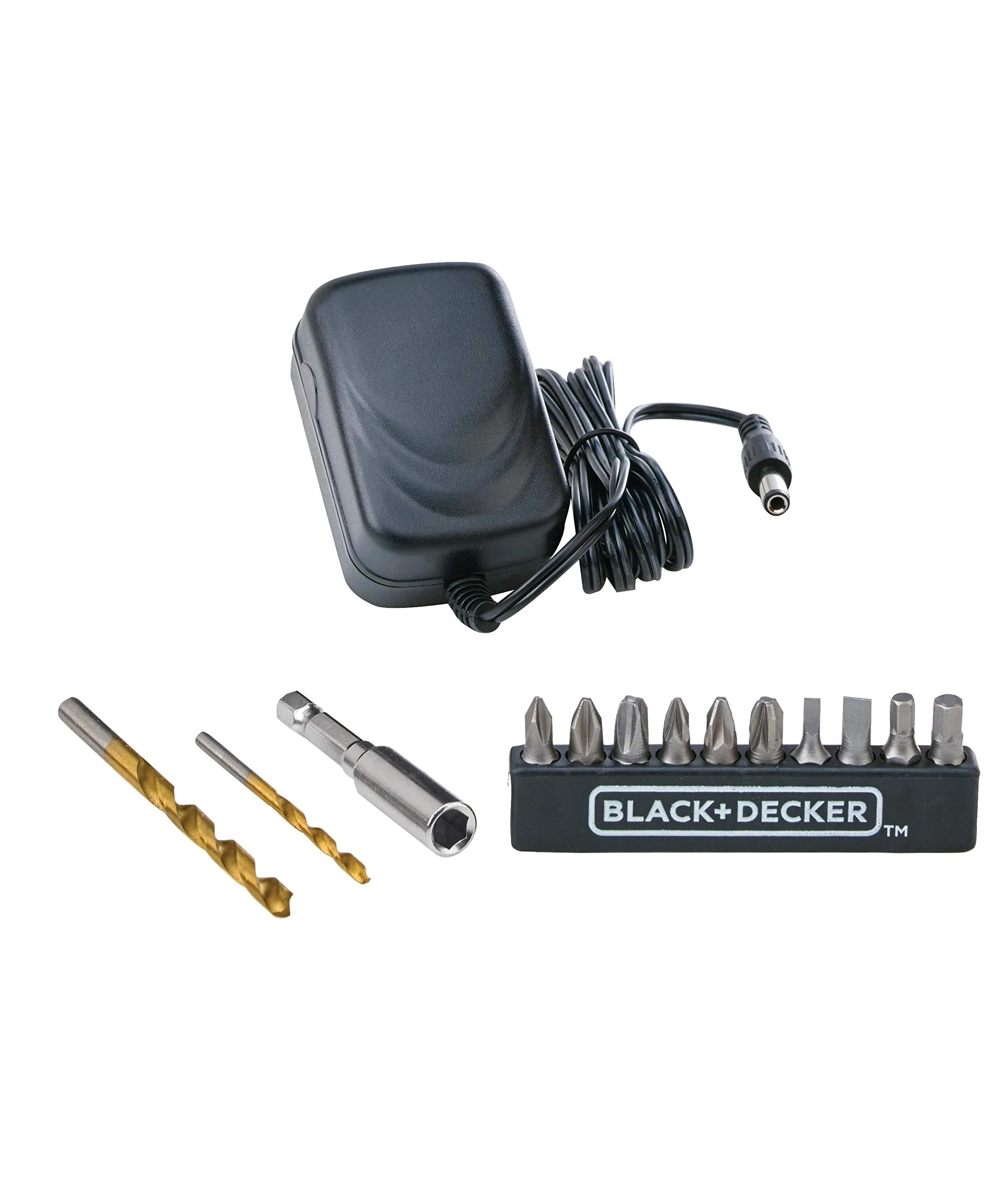 Black & Decker 12V 1.5Ah 900 RPM Cordless Drill Driver with 13 Pieces Bits in Kitbox For Drilling and Fastening, Orange/Black, LD12SP-B5, 2 Years Warranty