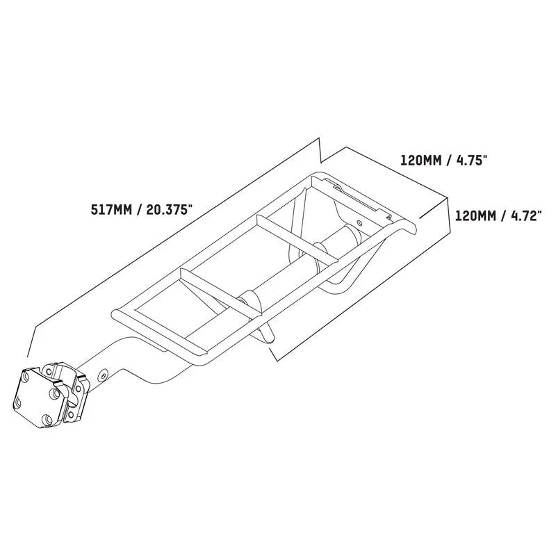 Blackburn Central seatpost rear rack
