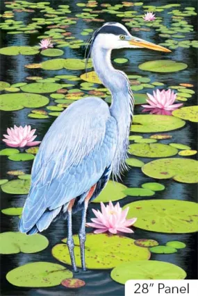 Blue Heron Panel