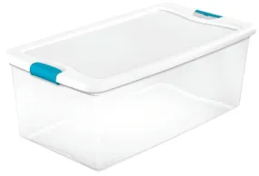 Box Latching W-lid Plst 106qt