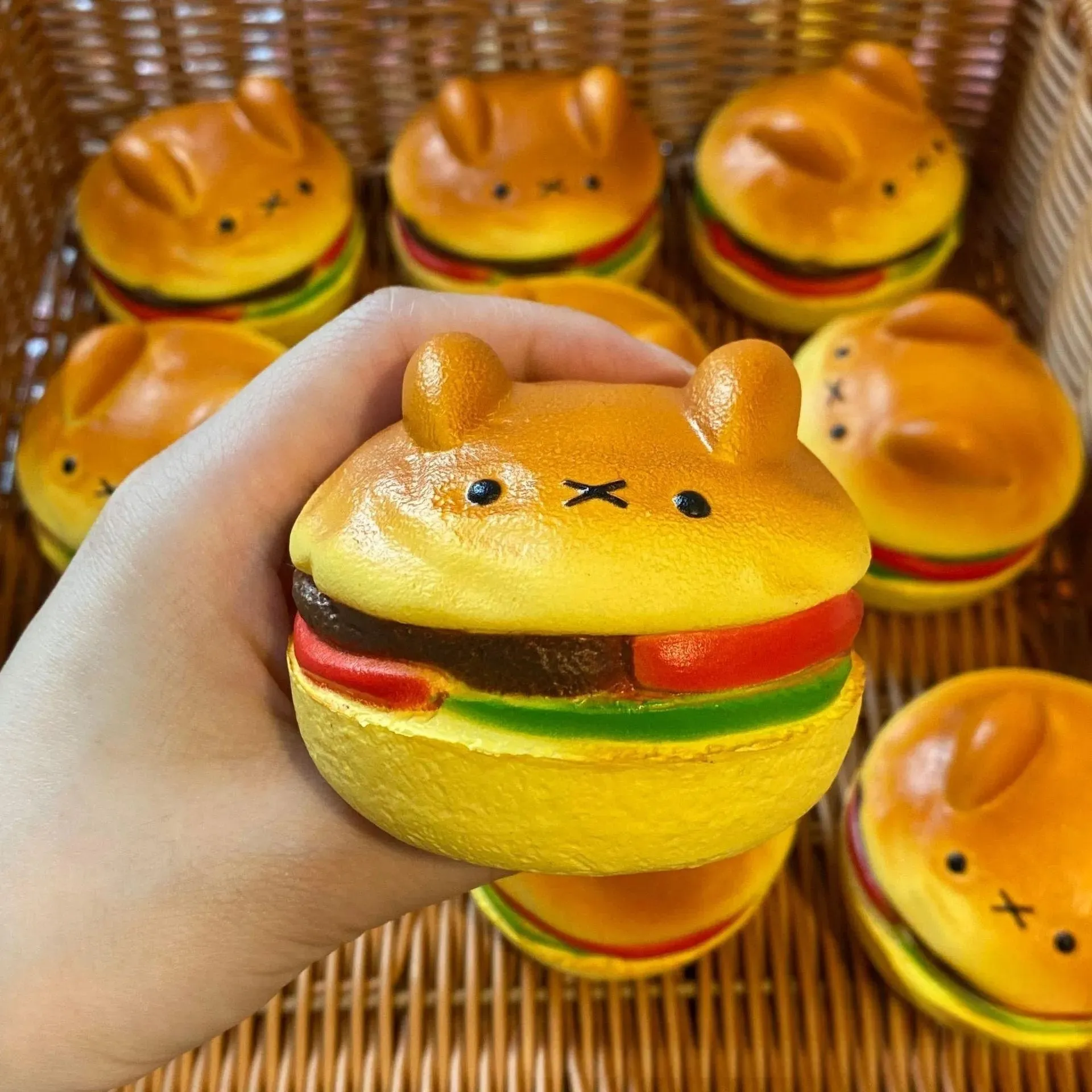 Brioche Bear Burger Squishie