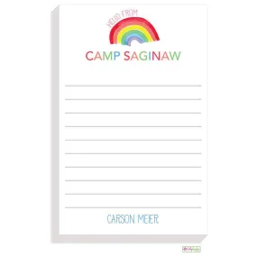 Camp Rainbow Notepad