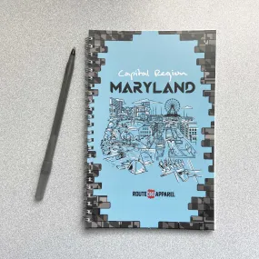 Capital Region Maryland  / Spiral Notebook