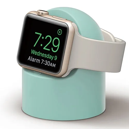 Charge For Apple Watch Stand iWatch 42mm 38mm 44mm 40mm Accessories apple watch 7 6 5 4 3 station holder black white |Watchbands|