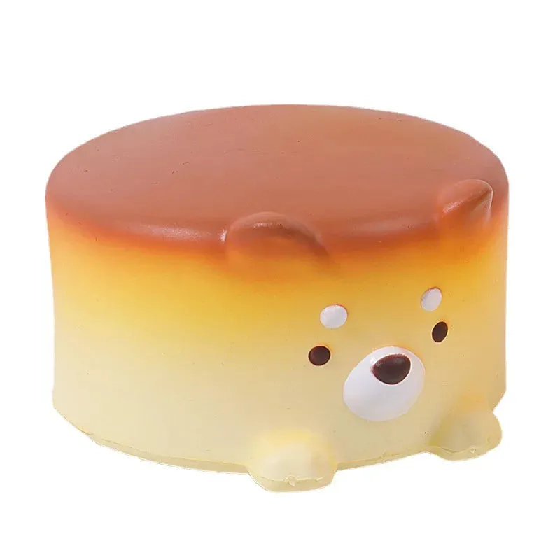 Cheese Puppy Cake Slow Rising Squishie