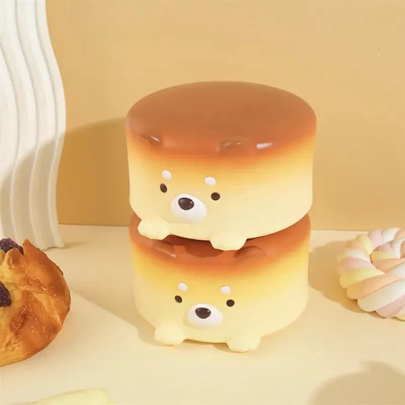 Cheese Puppy Cake Slow Rising Squishie