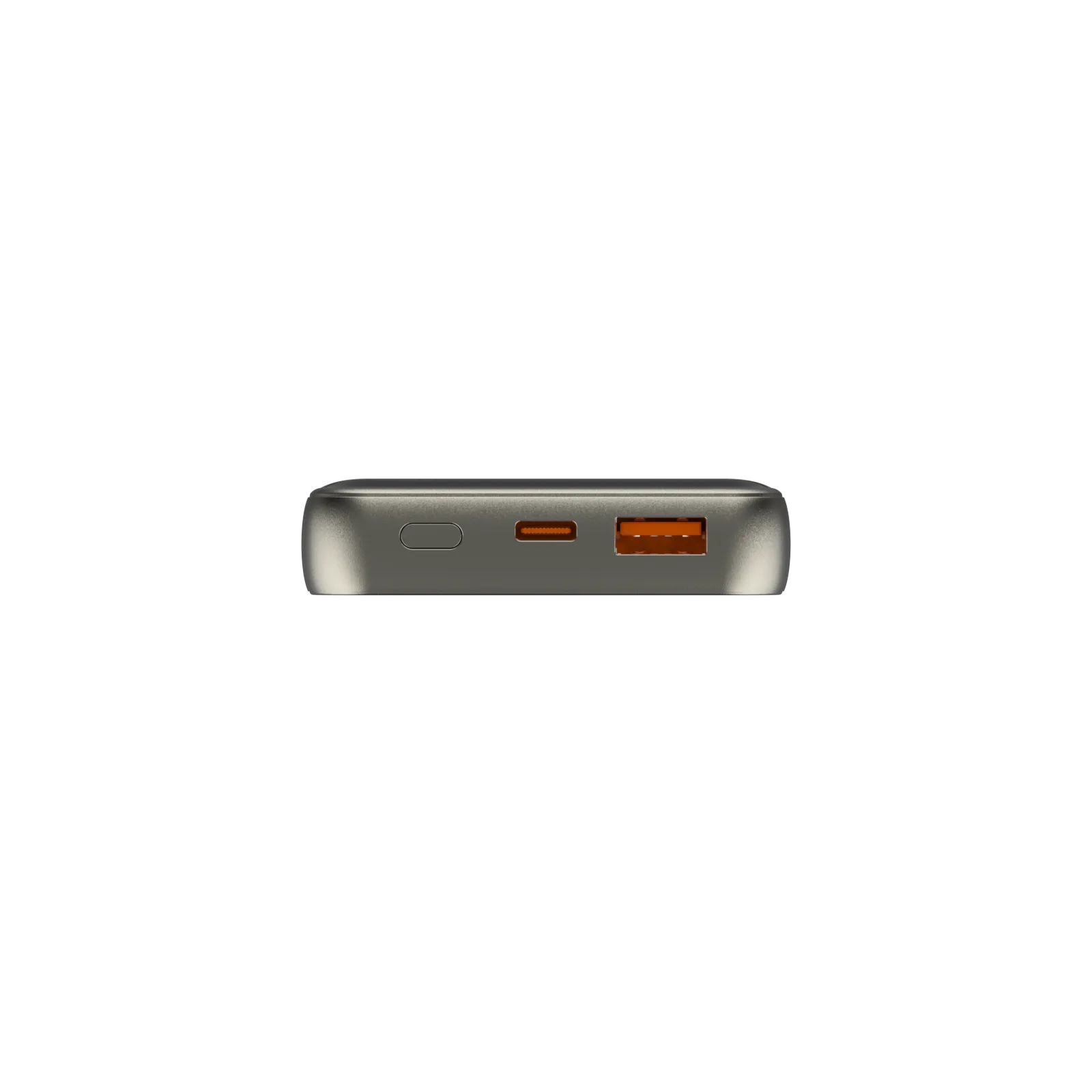 Click 10000mAh 15W Slim Magnetic Wireless Powerbank with Natural Titanium Finish for iPhone