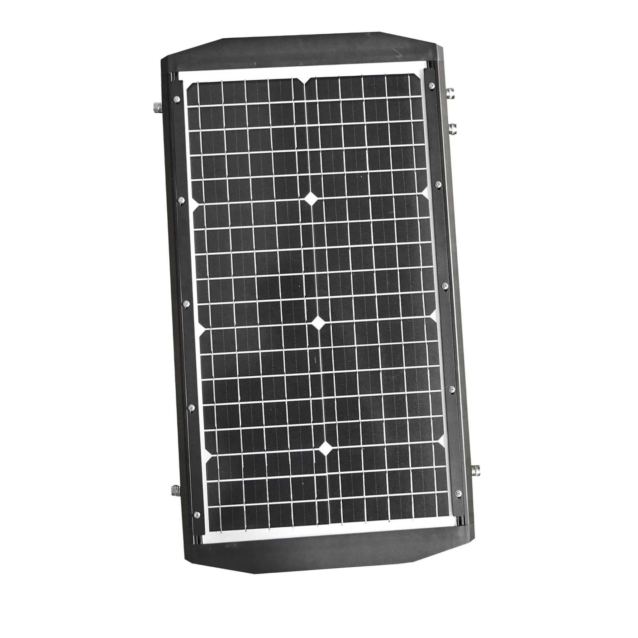 Commercial and Residential Solar LED Street Parking Lot Light, 6,000 Lumen, 3 Year Warranty