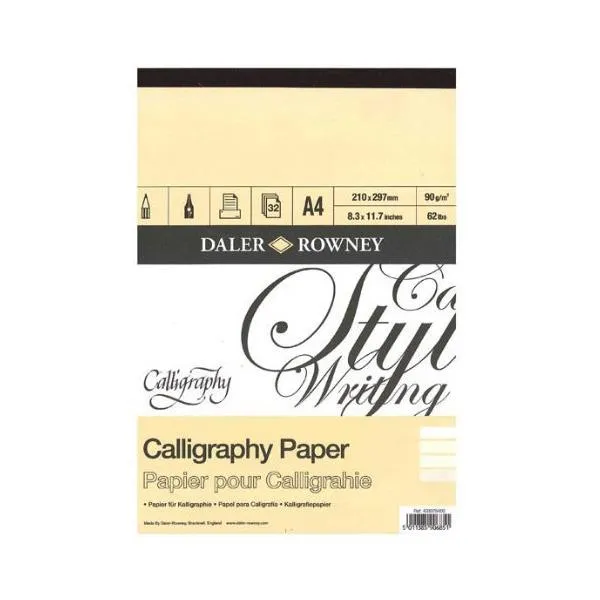 Daler-Rowney Calligraphy Pad 90gsm