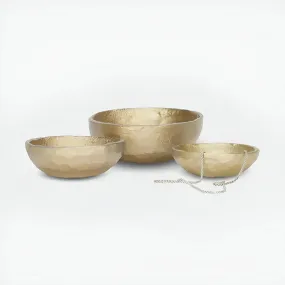 DECORATIVE CAST ALUMINUM BOWLS