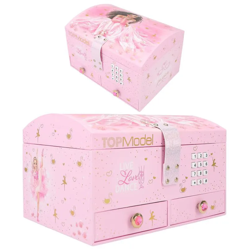 Depesche Topmodel Jewellery Box with Code and Sound Ballet