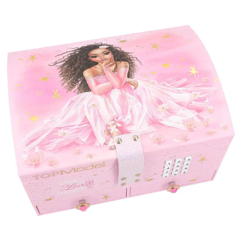 Depesche Topmodel Jewellery Box with Code and Sound Ballet