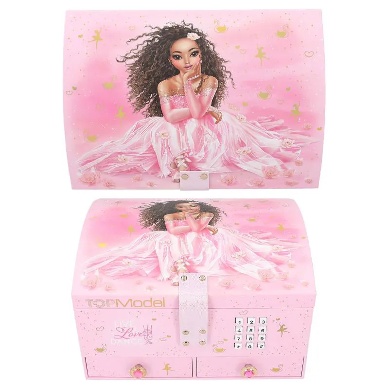 Depesche Topmodel Jewellery Box with Code and Sound Ballet