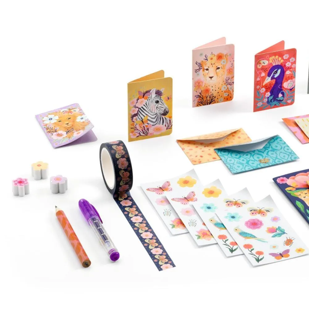 Djeco Lovely Paper Kendra Children's Mini Stationery Set