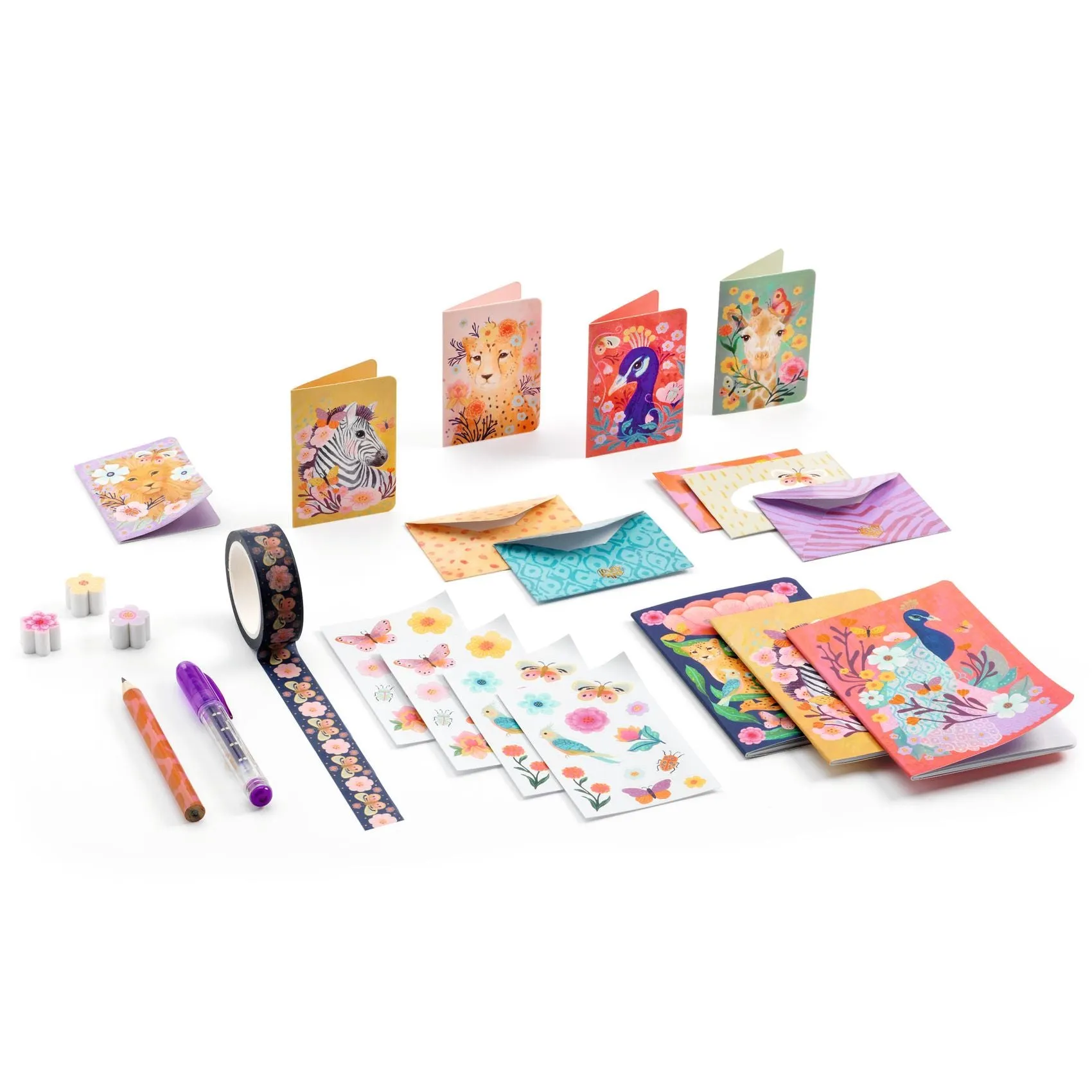 Djeco Lovely Paper Kendra Children's Mini Stationery Set