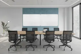 Echo Wall Cover with Integrated Glassboard [3600-3660W x 2800H]