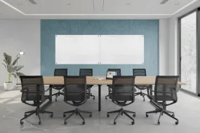 Echo Wall Cover with Integrated Glassboard [3700-4880W x 2800H]