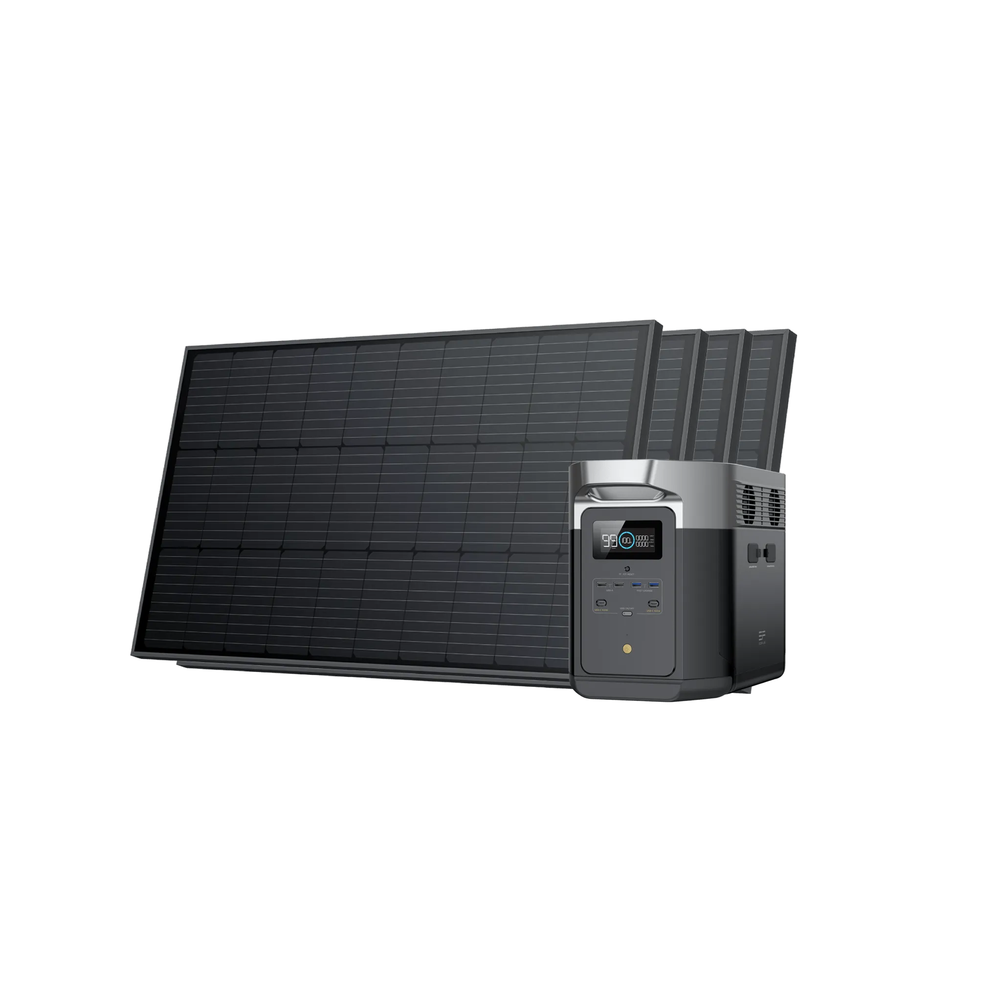 EcoFlow DELTA Max Solar Generator (Rigid PV100W)