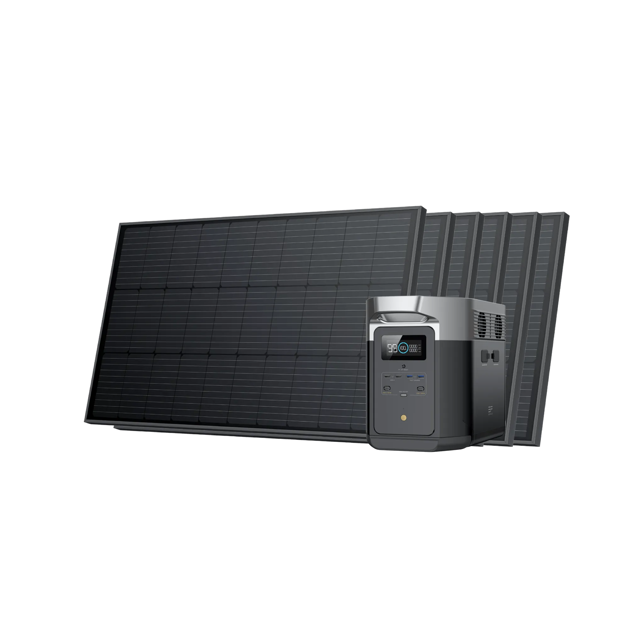 EcoFlow DELTA Max Solar Generator (Rigid PV100W)