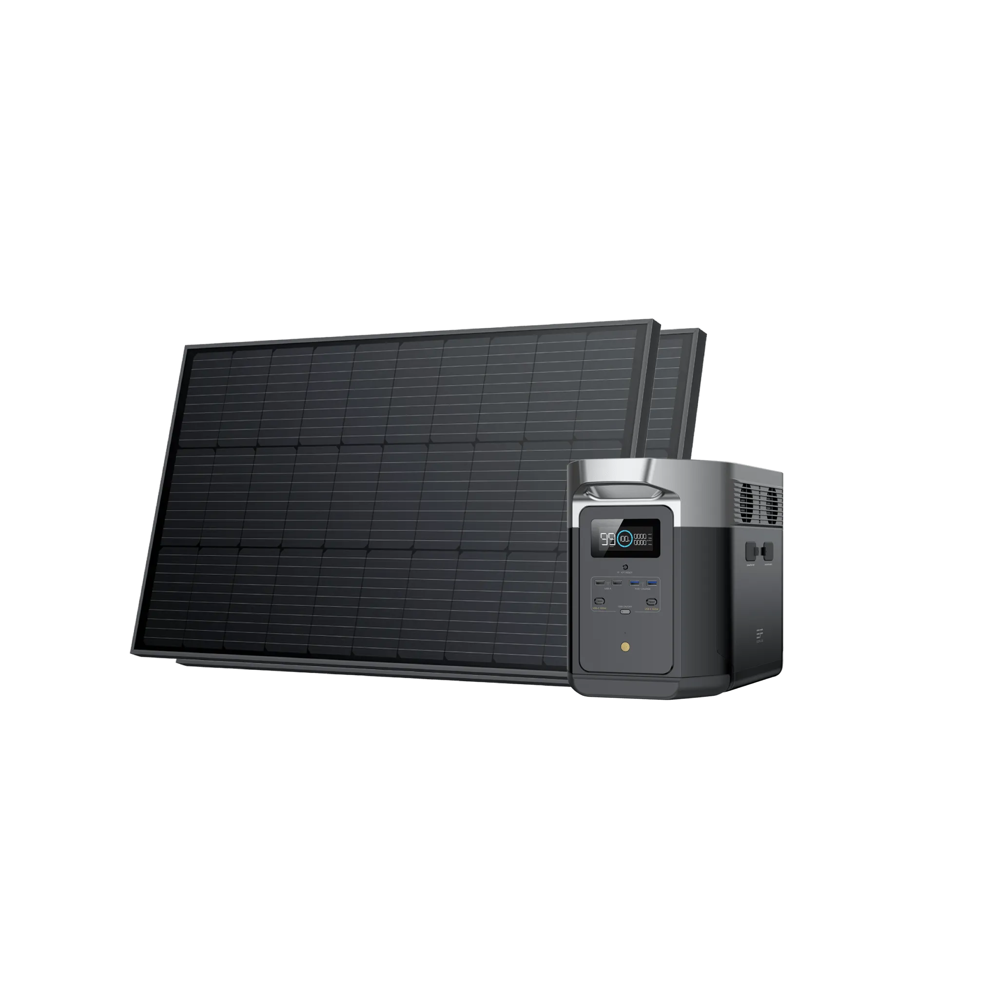 EcoFlow DELTA Max Solar Generator (Rigid PV100W)