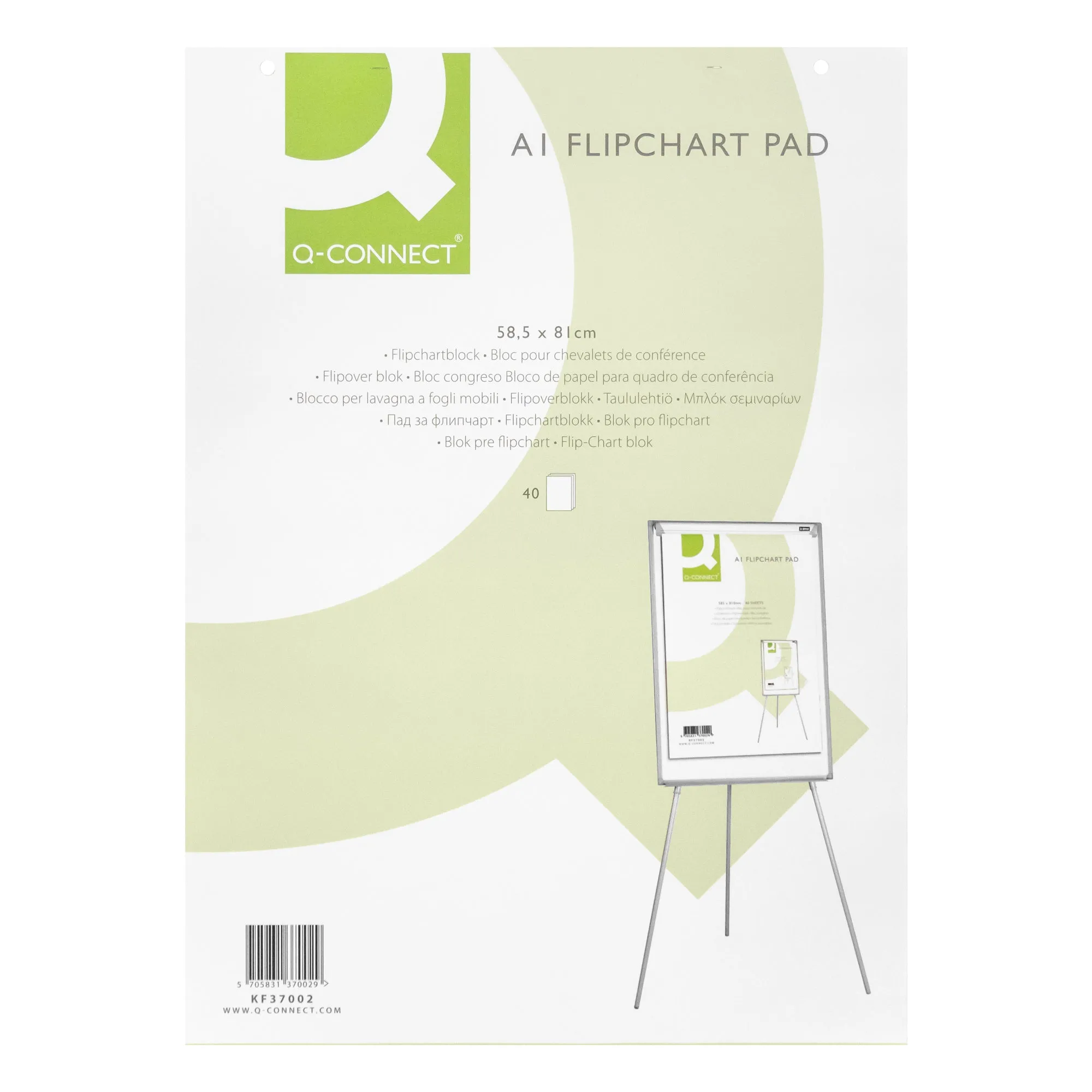 Flipchart Pad - 20 Sheets - A1 - Pack of 5