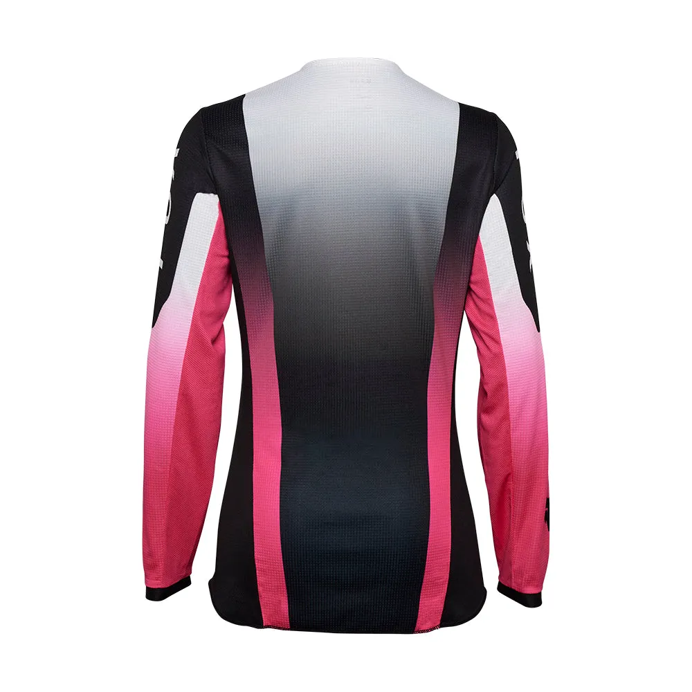 FOX WOMENS 180 LEAN JERSEY [BLACK/PINK]